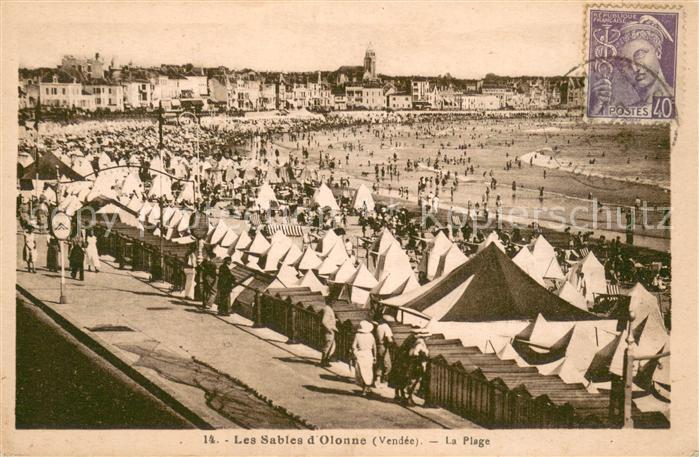Les Sables-d Olonne La plage