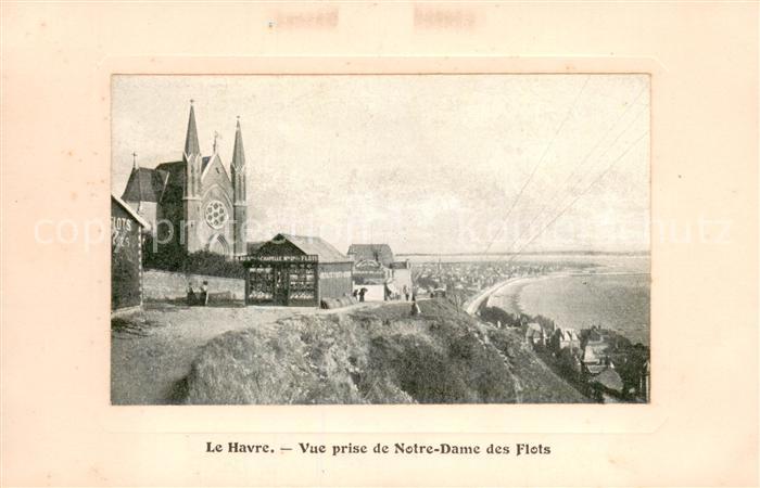 Le Havre Vue prise de Notre Dame des Flots