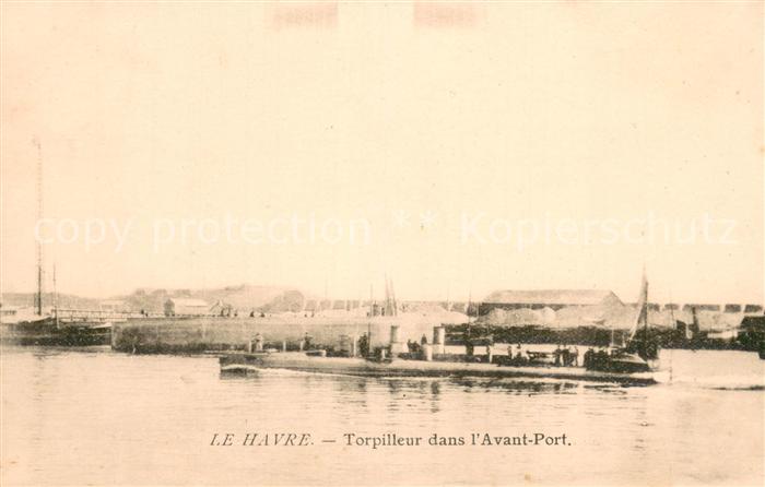 Le Havre Torpilleur dans l'avant port