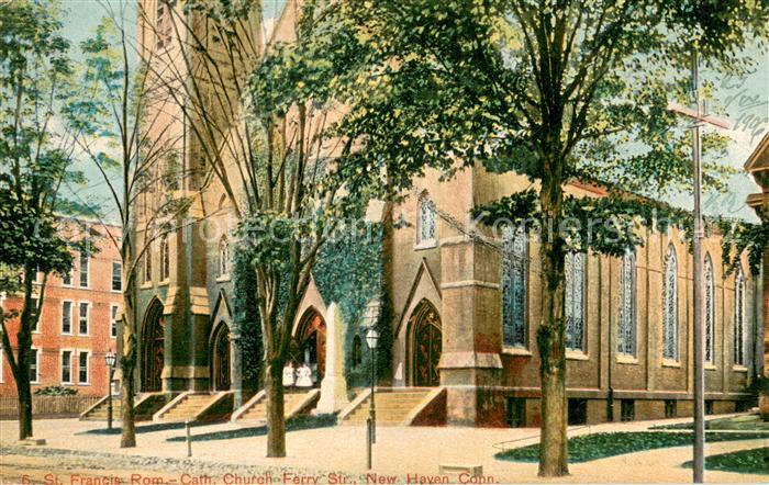 New Haven Connecticut Saint Francis Rom.-Cath. Church
