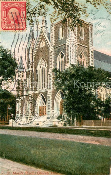 New Haven Connecticut St. Mary's Rom.-Cath. Church