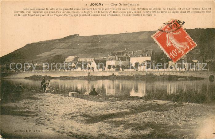 Joigny Yonne Cote Saint Jacques Vue partielle