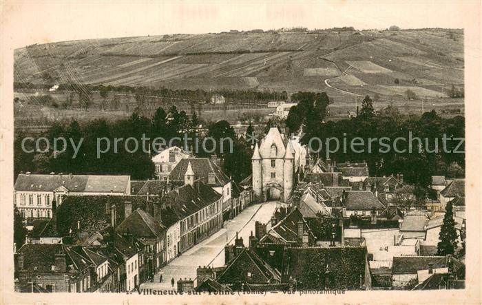 Villeneuve-sur-Yonne Vue panoramique