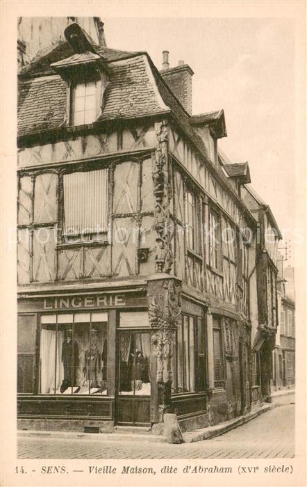 Sens 89 Vieille Maison dite d Abraham