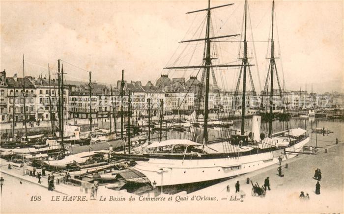 Le Havre Le Bassin du Commerce et Quai d Orleans