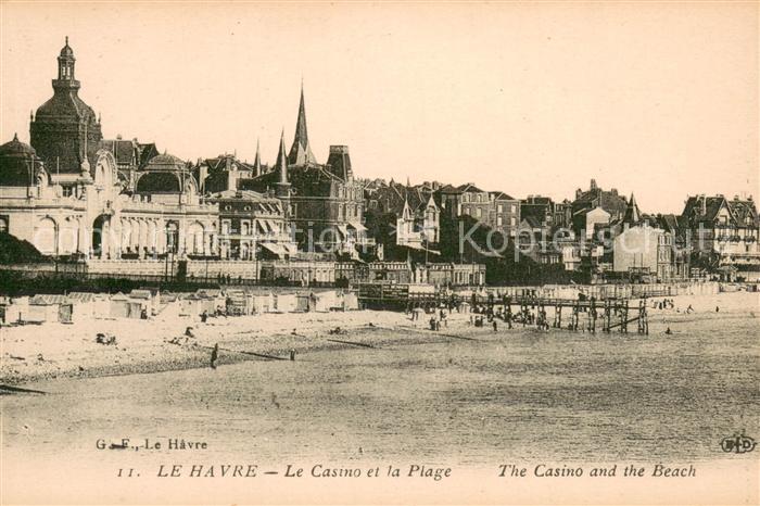 Le Havre Le Casino et la Plage