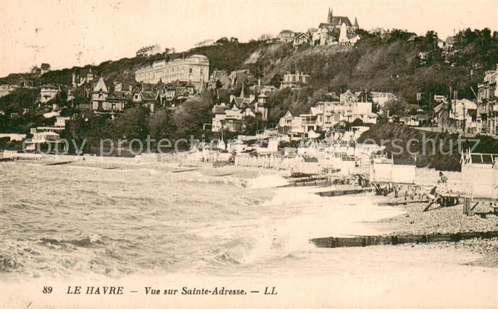 Le Havre Vue sur Sainte Adresse