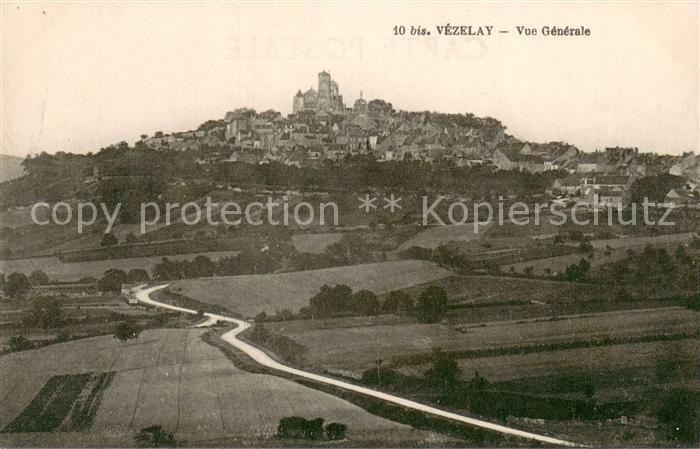 Vezelay Vue generale