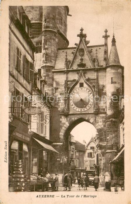 Auxerre La Tour de l_Horloge