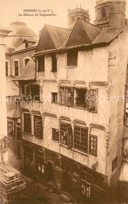 Rennes 35 La Maison de Duguesclin