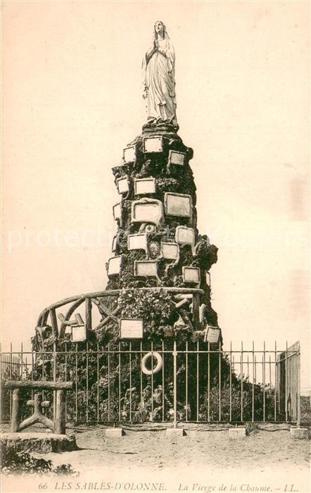 Les Sables-d Olonne La Vierge de la Chaume