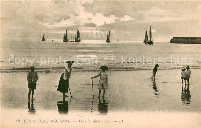 Les Sables-d Olonne Vers la pleine Mer