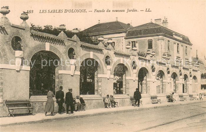 Les Sables-d Olonne Facade du nouveau Jardin