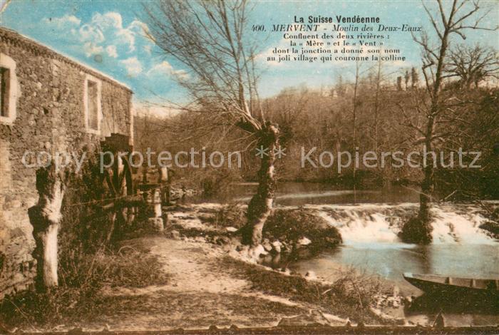 Mervent La Suisse Vendeenne Moulin des Deux Eaux