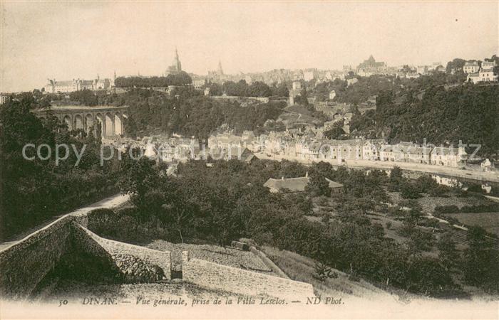 Dinan 22 Vue generale prise de la Villa Lesclos
