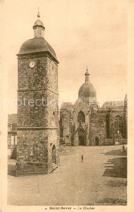 Saint-Sever Landes Le Clocher