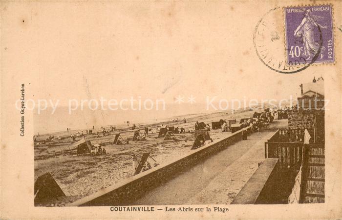 Coutainville Les Abris sur la Plage