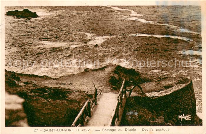 Saint-Lunaire Passage du Diable Devils passage