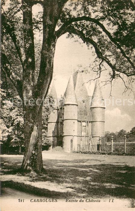 Carrouges Entree du Chateau