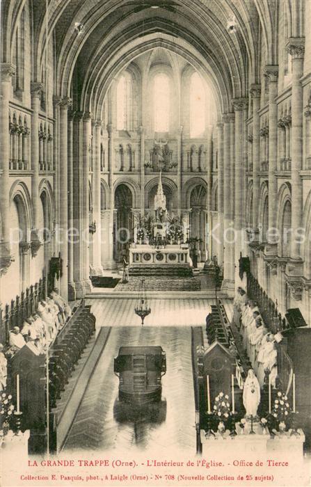 Grande Trappe Interieur de l’Eglise Office de Tierce