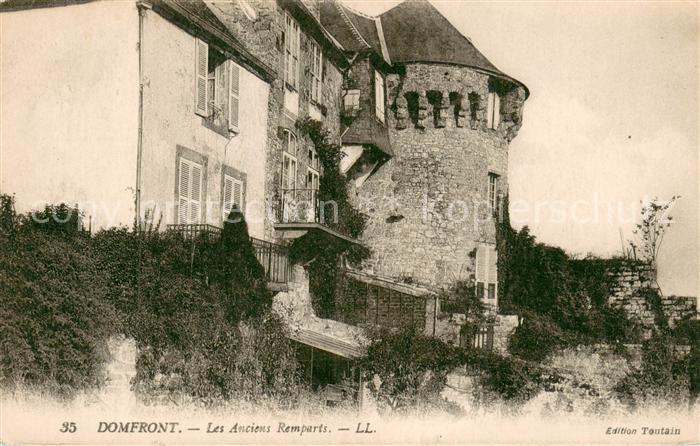 Domfront Orne Les Anciens Remparts