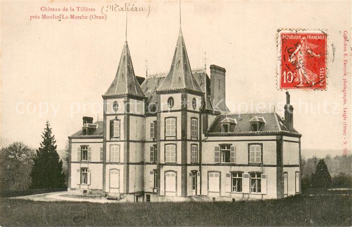 Moulins-la-Marche Chateau de la Tilleres