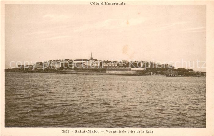 Saint-Malo 35 Vue generale prise de la Rade