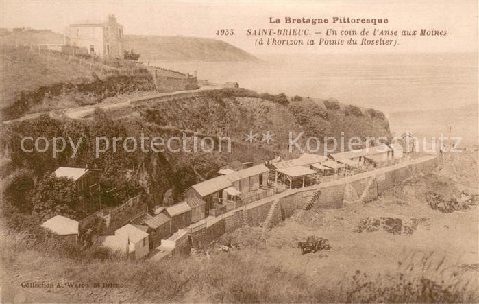 Saint-Brieuc Cotes-d Armor Un coin de l’Anse aux Moines