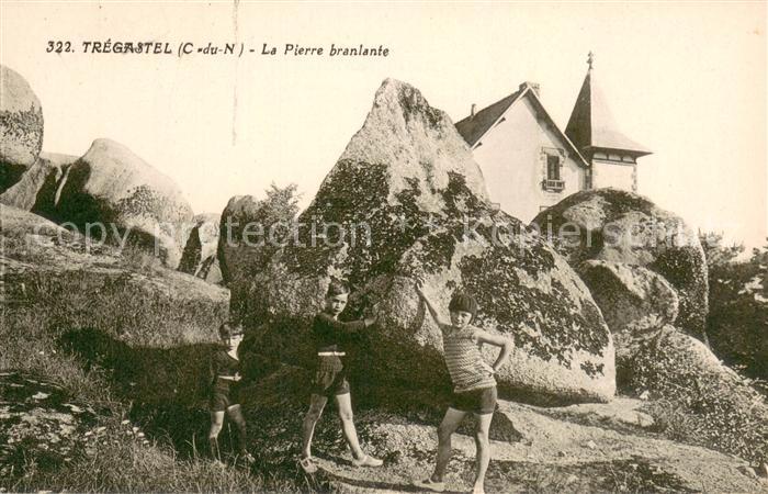 Tregastel La Pierre branlante