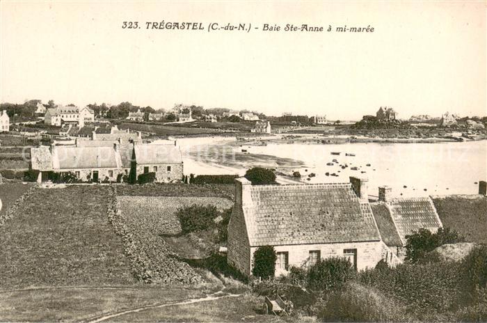 Tregastel Baie Ste Anne a mi-maree