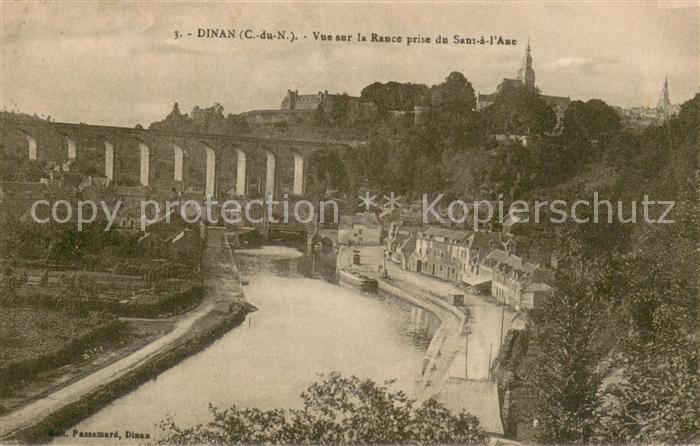 Dinan 22 Vue sur la Rance prise du Saut-a-l'Ane