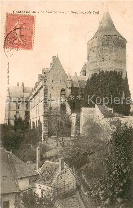 Chateaudun Le Chateau Le Donjon cote Sud