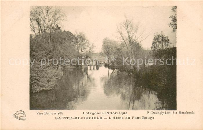 Sainte-Menehould Aisne au Pont Rouge