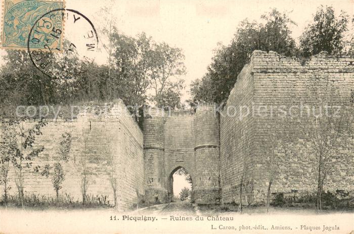 Picquigny Ruines du Chateau
