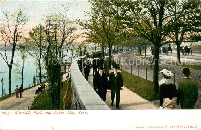 New York City Riverside Park and Drive