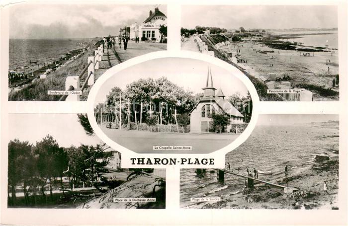 Tharon-Plage Kirche Strand