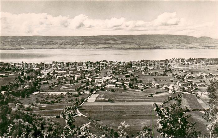 Thonon-les-Bains Fliegeraufnahme