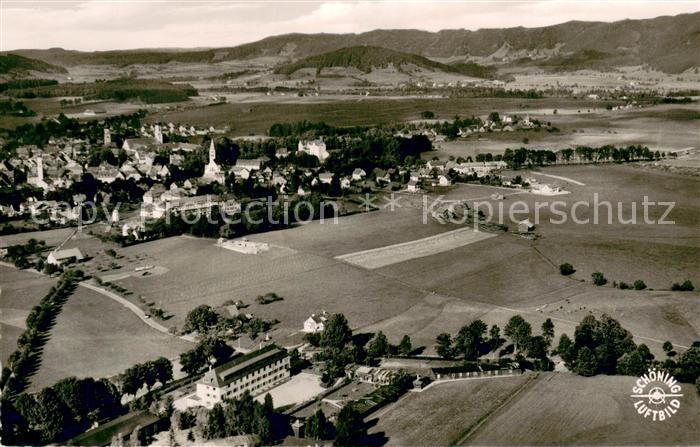 Isny Allgaeu Fliegeraufnahme