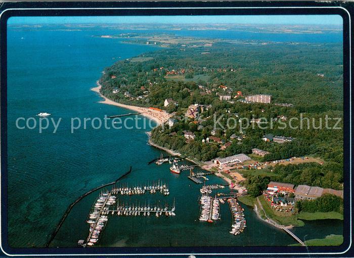 Gluecksburg Ostseebad Fliegeraufnahme
