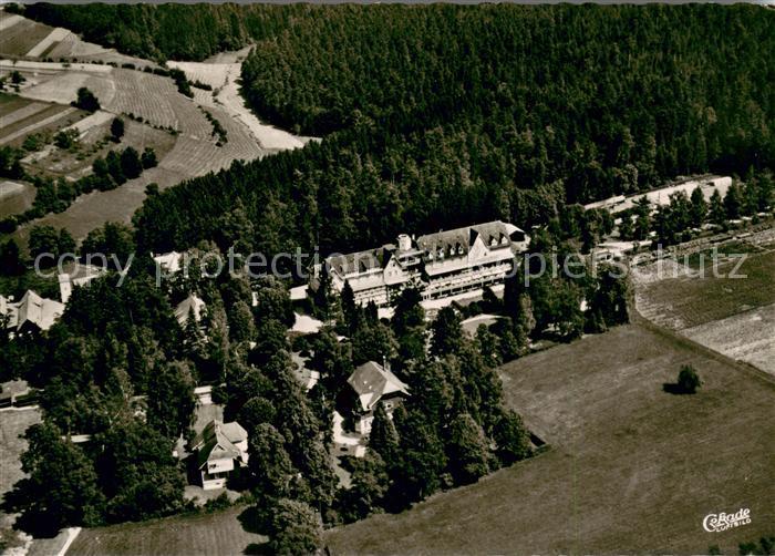 Schoemberg Schwarzwald Fliegeraufnahme Waldsanatorium