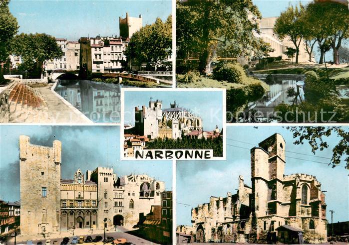 Narbonne Aude Pont des Marchands Palais Arts et Sports