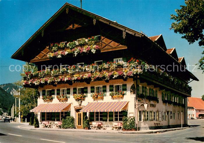 OBERAMMERGAU Bayern Hotel Wolf