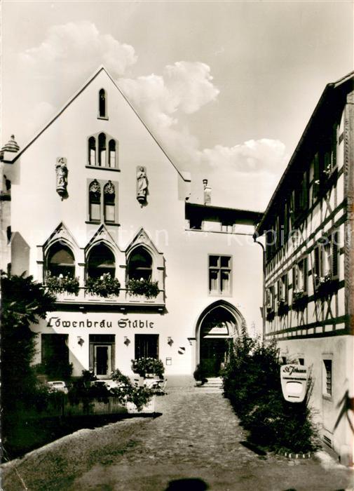 Konstanz Bodensee St. Johann Hotel Restaurant Loewenbraeustueble