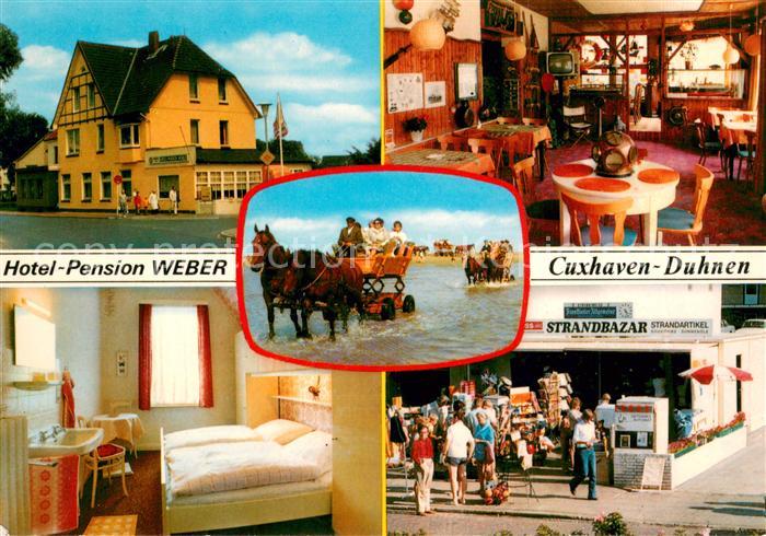 Cuxhaven Duhnen Nordseebad Hotel Pension Weber