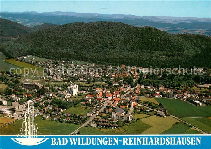 Bad Wildungen Fliegeraufnahme Reinhardshausen