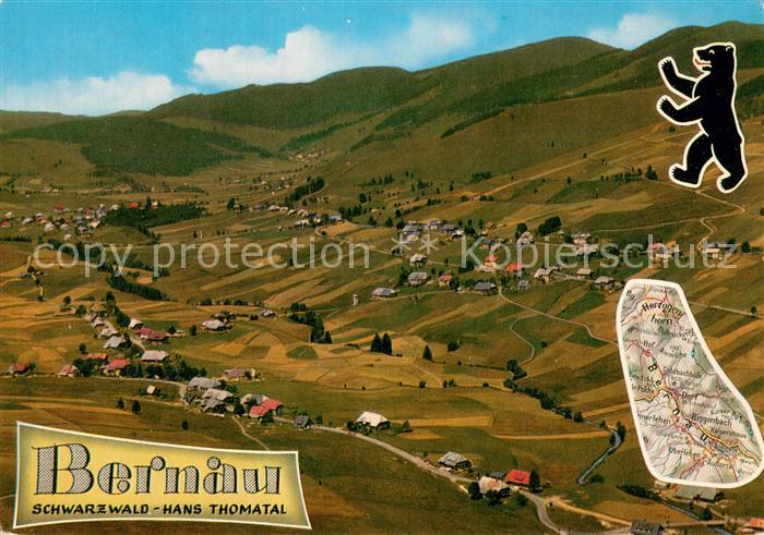 Bernau Schwarzwald Fliegeraufnahme
