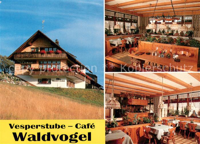 Feldberg Schwarzwald Vesperstube Cafe Waldvogel