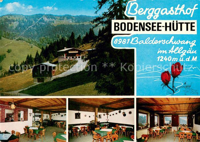 Balderschwang Berggasthof Bodensee-Huette