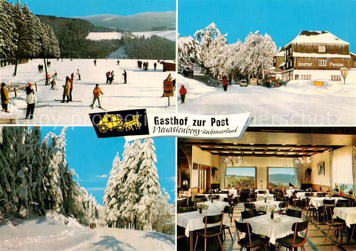 Neuastenberg Gasthof zur Post Skipiste