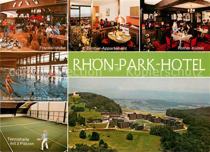 Roth Rhoen-Grabfeld Rhoen-Parkhotel Schwimmbad Tennishalle Frankenstube Roter Ka